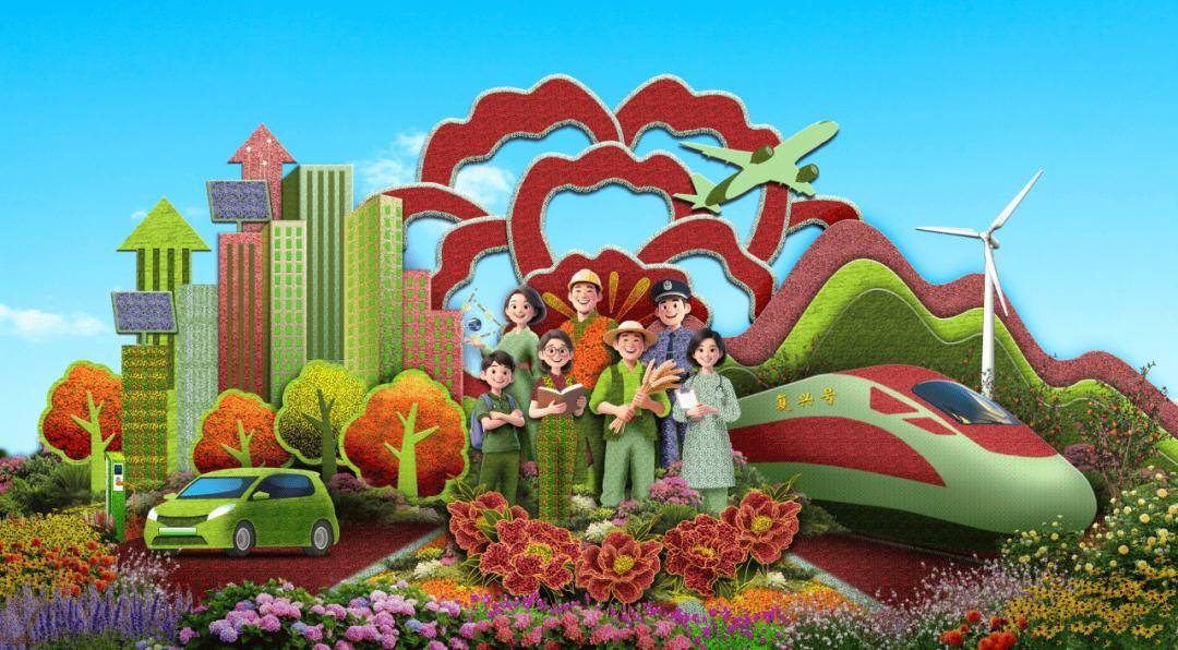 国庆限定！天安门广场及长安街沿线花卉布置效果图来了