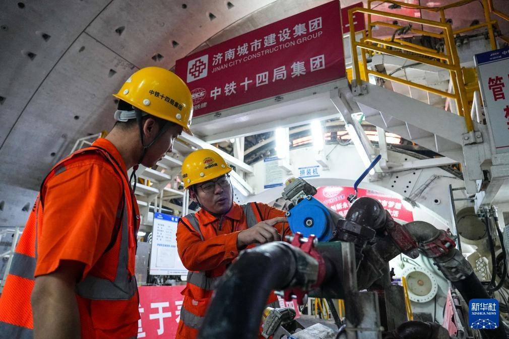 山东:济南航天大道黄河隧道南线盾构掘进突破2000米