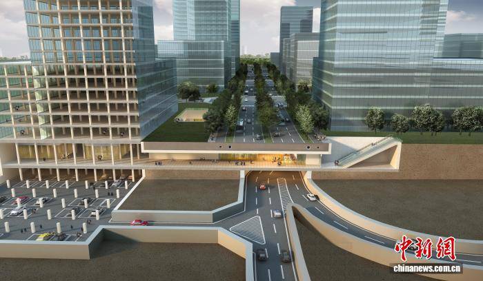 武汉即将建成华中地区规模最大地下空间环路工程
